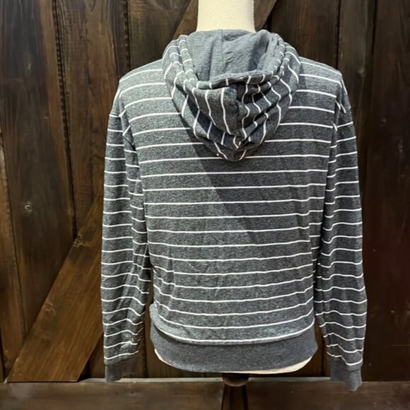 ONeill grey and white striped hoodie - Picture 5 of 13